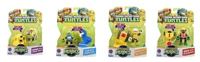Half-Shell Heroes TMNT Construction Set Leo Donnie Mikey Raph