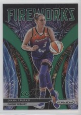 2022 Panini Prizm WNBA Fireworks Green Prizm Diana Taurasi #1 18uq