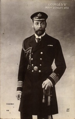 Ak König Georg V von Großbritannien, Portrait in Uniform - 4523825
