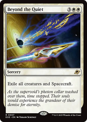 x1 Beyond the Quiet EOE Edge of Eternities MTG 7 M/NM 1x