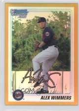 2010 Bowman Draft Chrome Picks Gold Refractor 11/50 Alex Wimmers #BDPP88 0f8