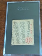 Ted Williams Sportscard Guaranty Corporation (SGC) Original
