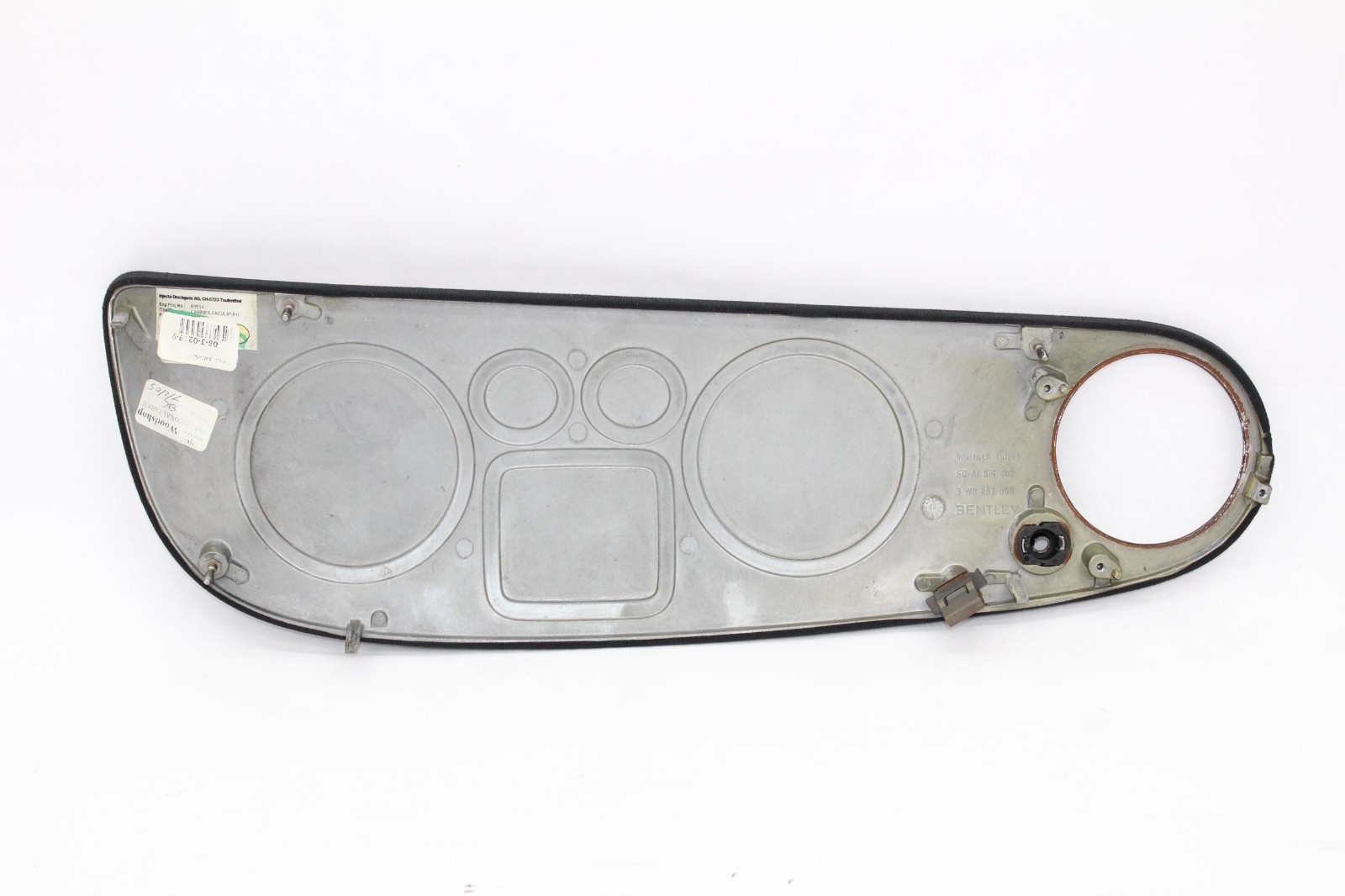 2003-2013 Bentley Continental GT Right Dashboard Dash Trim Bezel Wood