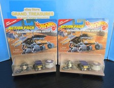 LOT OF 2 *NEW* 1996 MATTEL HOT WHEELS SOJOURNER MARS ROVER Action Pack Pathfindr