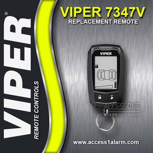 Viper 7347V For Discontinued Clifford 7345X LCD 2-Way Remote FCC ID EZSDEI489 - Picture 3 of 4