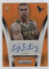 2014 Panini Prizm Rookie Orange 41/200 CJ Fiedorowicz #AR-CF Auto 10ea