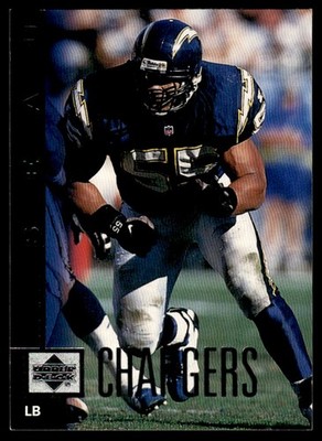 1997 Upper Deck Junior Seau San Diego Chargers #112 20959