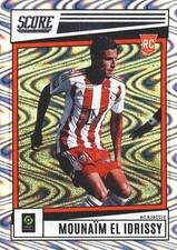 2022 Panini Score Ligue 1 Swirl Mounaïm RC El Idrissy #5 AC Ajaccio