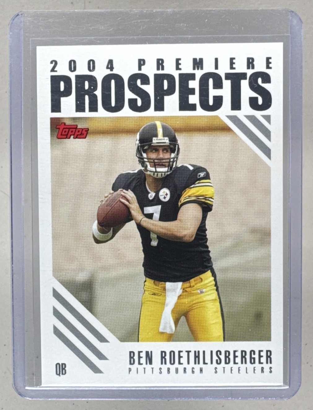 Ben Roethlisberger Topps Premiere Prospects #PP1 Base