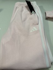 Adidas Girls Joggers Size XL Color Med pink Style AK10482T AP07 YA