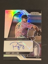 2025 Panini Prizm - Robby Snelling Silver Prizm Auto #PS-RS (RC) Miami Marlins