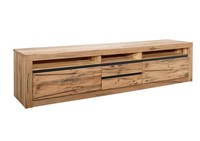 Natur Tv Board Massiv Modern Lowboard Groß Massivholz Wild-/Zerreiche 220X50X55