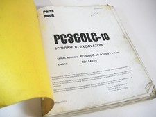 Komatsu PPC360LC-10 Excavator Crawler Parts Manual A32001 Up Engine 6D1145E-5