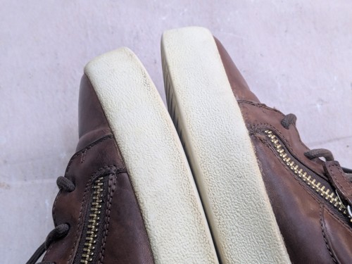 Giuseppe Zanotti Sneakers Brown Gold Men 11 44 Leather Shoes Luxury Designer - Picture 10 of 17