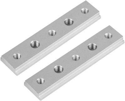 2pcs T-Nut Gehrungsschiene 30/45° Aluminium Miter Track Jig mit Befestigungsschr