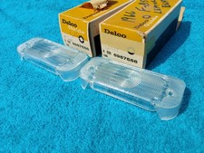 Nos Gm 1966 442 Cutlass Lh Rh Park Light Turn Lamp Lenses Oldsmobile 66 Olds New