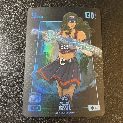 Caitlin Clark CC Rookie Ice BATTLEFOIL BF-44 Bo Jackson Battle Arena
