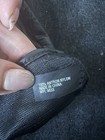 Striped Wavy Pattern Women Leather Gloves Size S Black Gray — photo 6