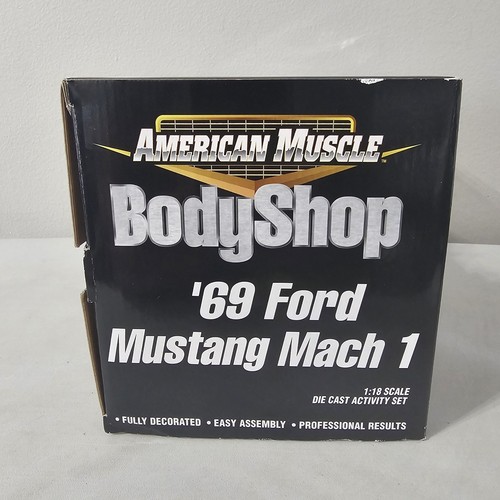ERTL American Muscle BodyShop 1969 Ford Mustang Mach 1 Model Kit 1:18 - Picture 4 of 4