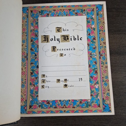 1971 Hertel Freimaurerschule & Bibliothek Referenz Red Letter Edition Bibel - Bild 2 von 7