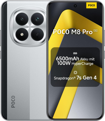 XIAOMI Poco M8 Pro 5G Smartphone, 12 GB RAM + 512 GB Speicher, 6,83'' 1,5K Crysta