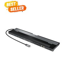 4K Dual HDMI USB-C Docking Station   10 Ports, SD Reader, Ethernet Port