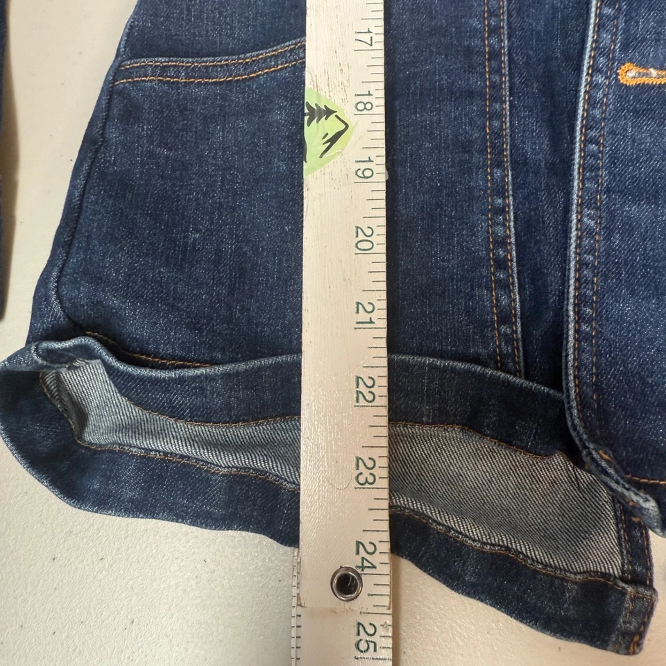 Chaqueta vaquera vintage Y2K Earl Jean para mujer M lavado oscuro hecha en EE. UU. Foto 4 de 4