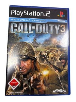 PS2 - Call of Duty 3 - Playstation 2 (CD KRATZFREI)