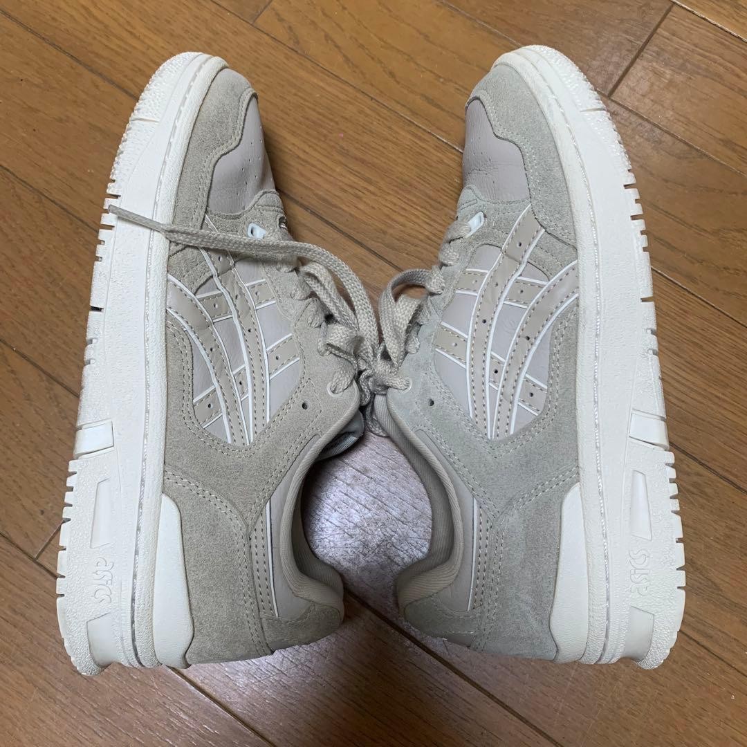 ASICS EX89 Feather Gray Men's Sneakers 25cm Sport Style Good Condition thumbnail 7