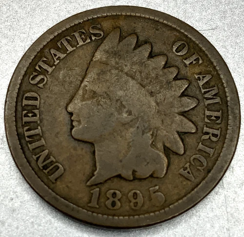 1895 Indian Head Cent Good Condition Penny 1c Cent - SV244