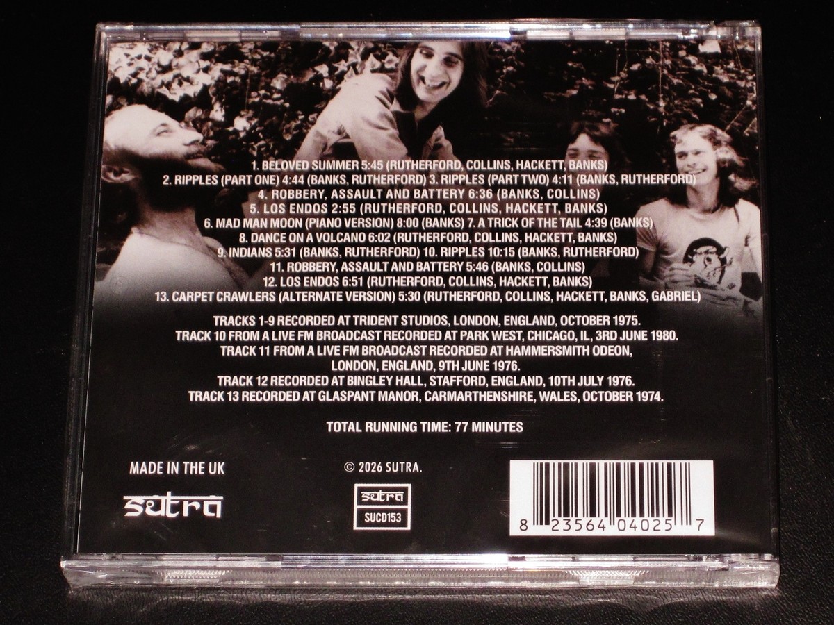 Genesis: The Tricky Sessions - Trident Studios 1975 CD 2026 Sutra