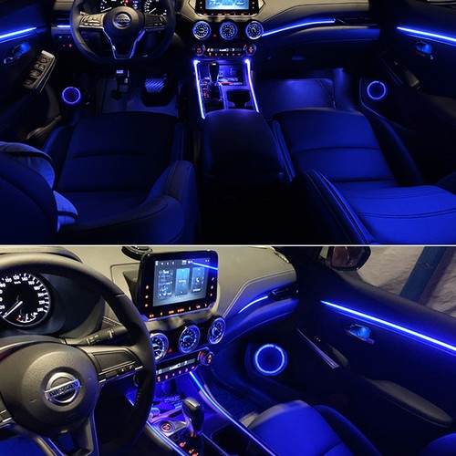 18in1 Auto RGB LED Symphony Dynamic Ambientebeleuchtung Lichtleiste APP Control - Bild 14 von 18
