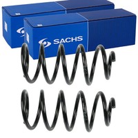 2X Sachs Fahrwerksfedern Hinten Passend FÜR Fiat Punto Links+Rechts