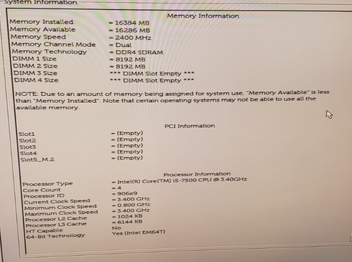 Dell OptiPlex 7050 MT Desktop PC Intel Core i5-7500 @ 3.40GHz 16GB RAM NO HDD - Picture 7 of 7