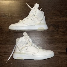 Givenchy Paris White Leather High-Top Sneaker...