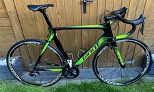 Giant Propel 1 Road Bike M/L Carbon Fibre Rim Brake Black/Green cosmic wheels