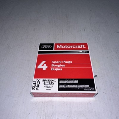 Ford Motorcraft 4 Pack of Iridium Spark Plugs SP-530-X New | eBay
