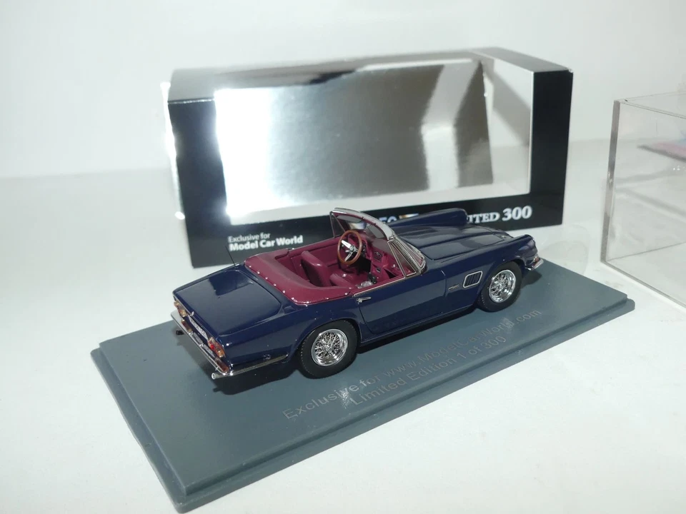 AC 428 FRUA CONVERTIBLE Bleu NEO 1:43 - Photo 2/2
