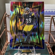 2024 Panini Select - Concourse Minkah Fitzpatrick #84 Red & Blue Shock Prizm