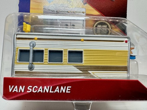 Disney Pixar Cars Van Scanlane Deluxe RV Die-Cast 2017 Dinoco 400 Mattel New - Imagen 2 de 10