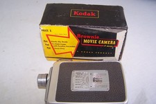 Vintage KODAK Brownie 8mm Movie Camera 13mm F/1.9 lens PRISTINE Cond, Orig BOX