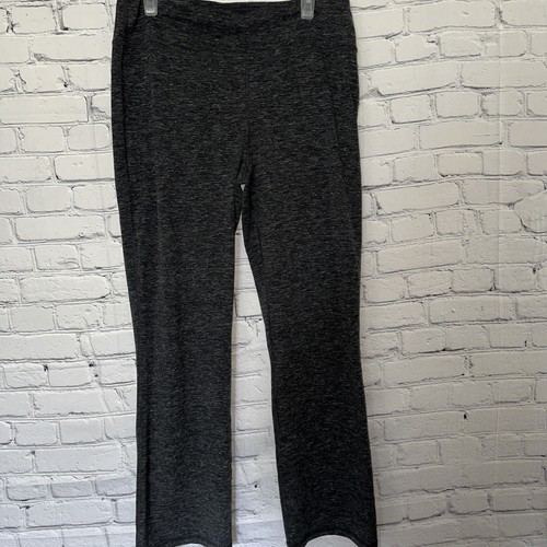 Athletic Works Damen Lounge Hose Leggings grau meliert Gummibund Gr. Large