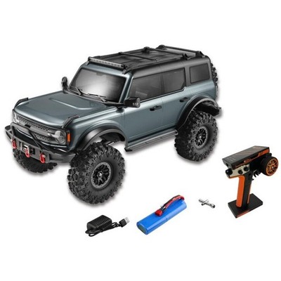 DF-Models 3151 DF-4S 1:10 4WD Crawler Varant 313mm Scale RTR LED Seilwinde -grau