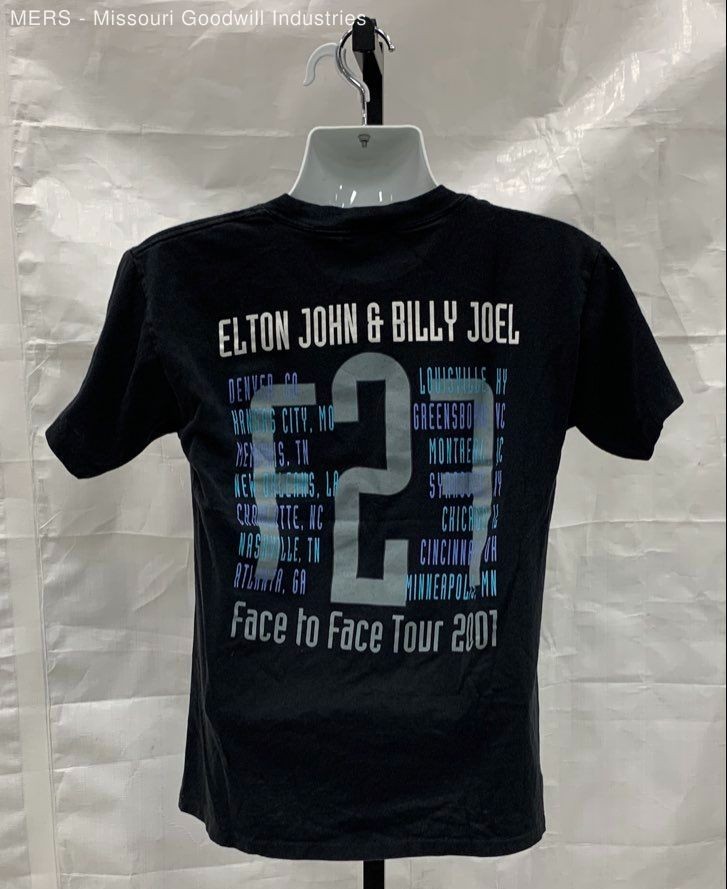 90s USA BILLY JOER×ELTON JOHNツアーTシャツ 1994 Billy Joel Elton John Tour Shirt | Authentic Vintage Tee