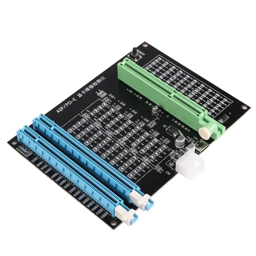 2X(Agp Pci-E X16 Dual-Purpose Socket Tester Anzeige Image Video Card Checke9075