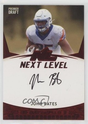 2021 Sage Premier Draft Next Level Red John Bates #21NL-JB Rookie Auto RC 3wu