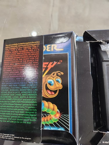 Odyssey 2 Boxed Video Game Cartridge - Sid the Spellbinder - CIB Complete - Bild 5 von 6