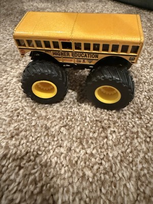 Hot Wheels Monster Jam Truck Higher Education Cool Bus School Bus Diecast 1:64