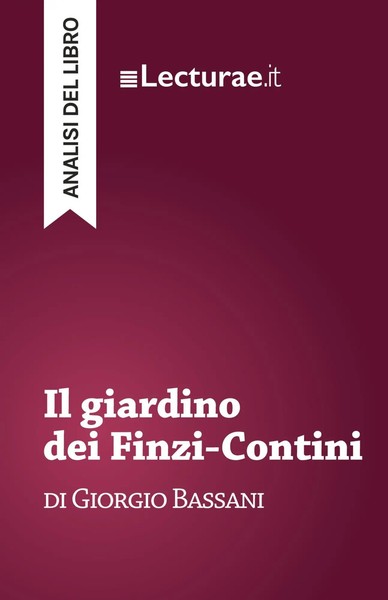 Il Giardino Dei Finzi-Contini - Giorgio Bassani (Analisi Del Libro) Rossi Buch-image