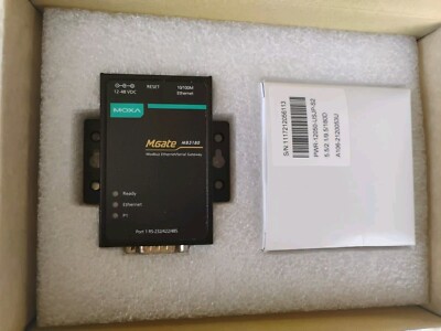 MOXA Terminal Server MGate MB3180/US V1.3.2.  New Open Box 